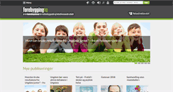 Desktop Screenshot of forebygging.no